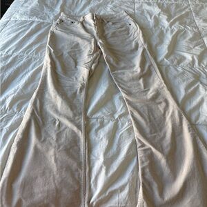 BDG Light Tan Corduroy Flare Pants